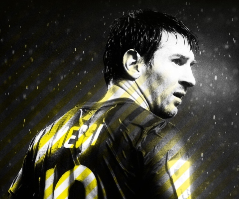 Das Messi Wallpaper 480x400