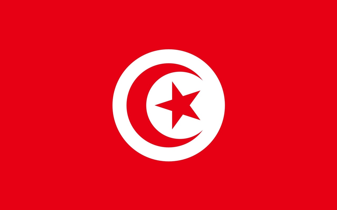 Flag of Tunisia wallpaper 1280x800