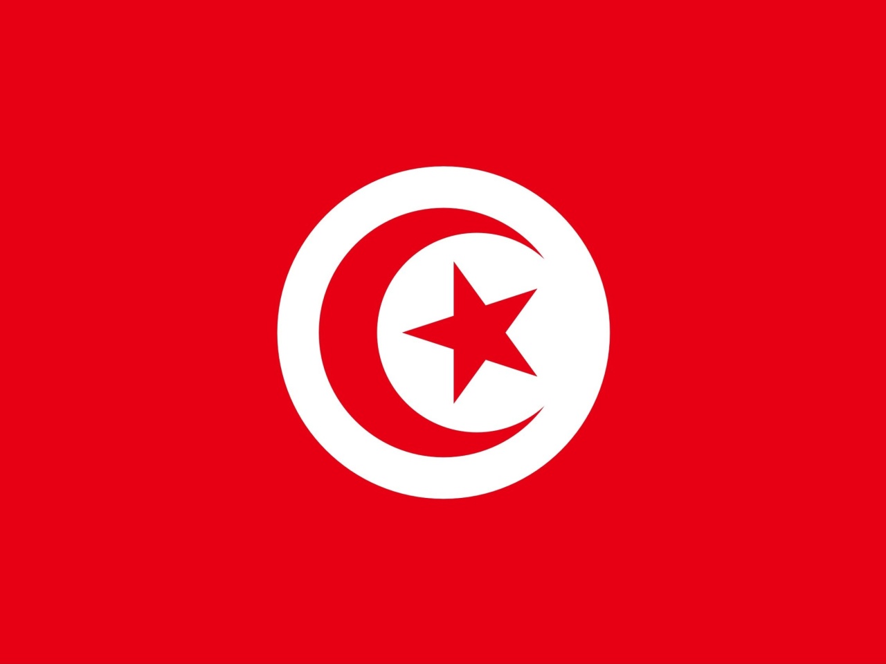 Flag of Tunisia wallpaper 1280x960