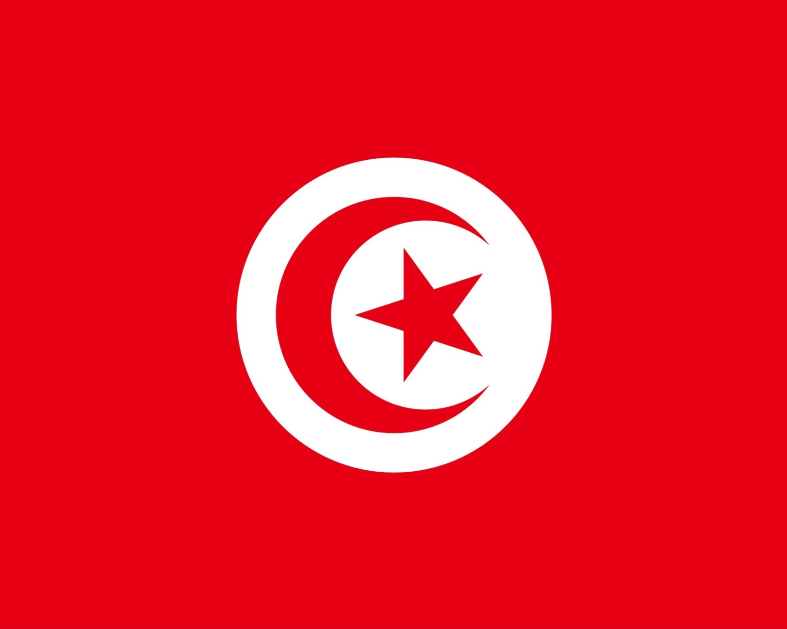 Flag of Tunisia wallpaper 1600x1280