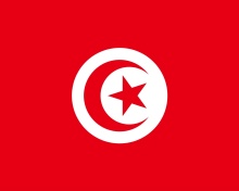 Flag of Tunisia wallpaper 220x176
