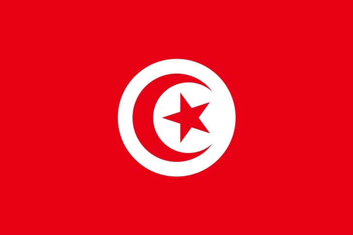 Das Flag of Tunisia Wallpaper