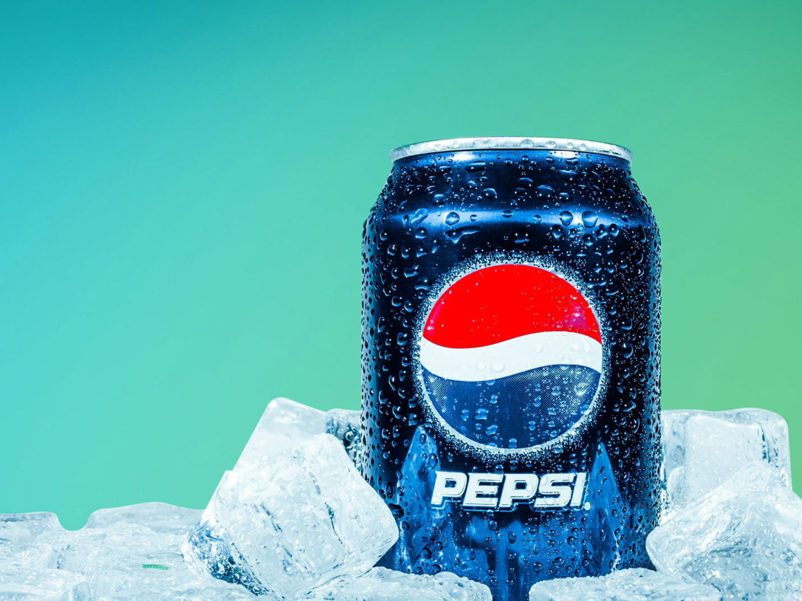 Обои Pepsi in Ice 1152x864