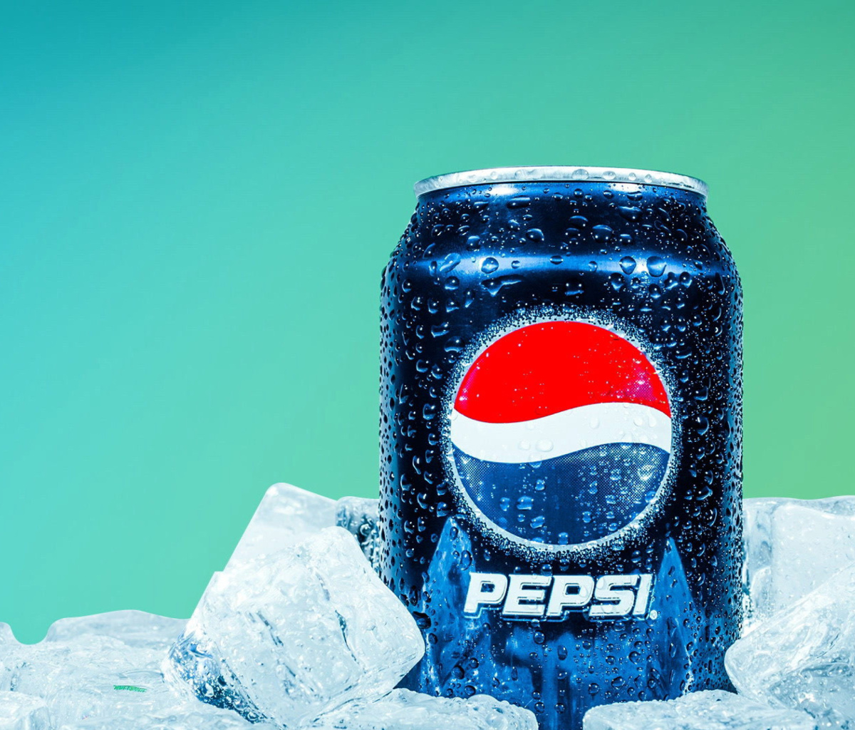 Обои Pepsi in Ice 1200x1024
