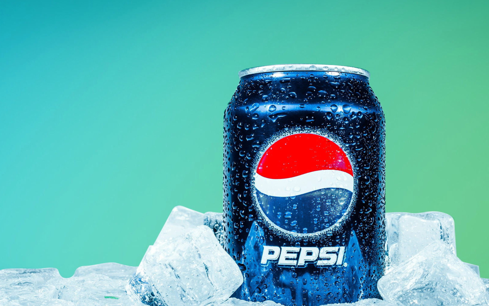 Обои Pepsi in Ice 1680x1050