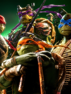 TMNT 2014 wallpaper 240x320