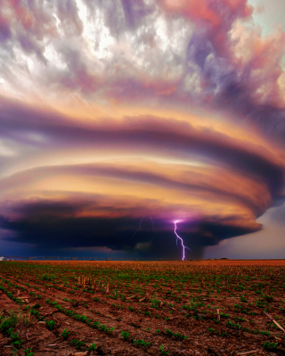 United States Nebraska Storm - Obrázkek zdarma pro 128x160