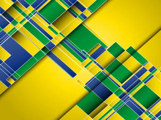 Screenshot №1 pro téma Brazil Colors 320x240