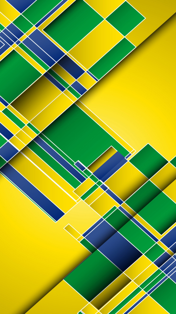 Das Brazil Colors Wallpaper 750x1334