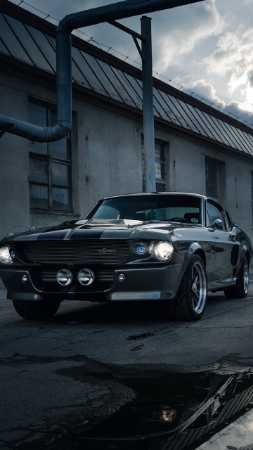 Ford Mustang GT500 Eleanor 1967 wallpaper 360x640