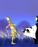 Das Mulan Cartoon Wallpaper 128x160