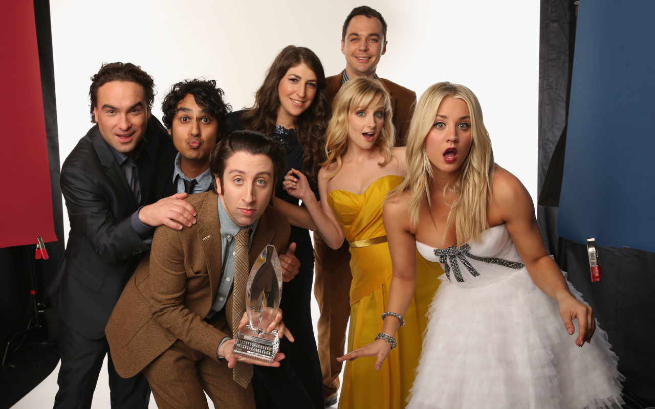 Das The Big Bang Theory Wallpaper 1280x800