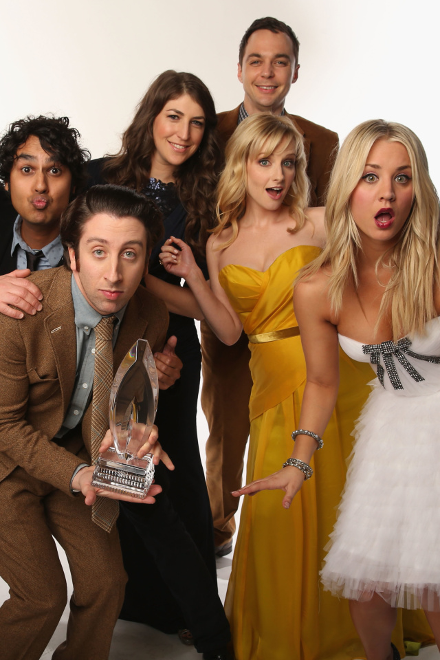 Fondo de pantalla The Big Bang Theory 640x960