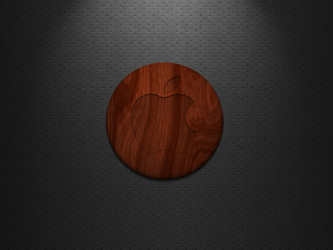 Screenshot №1 pro téma Wooden Apple Logo 1152x864