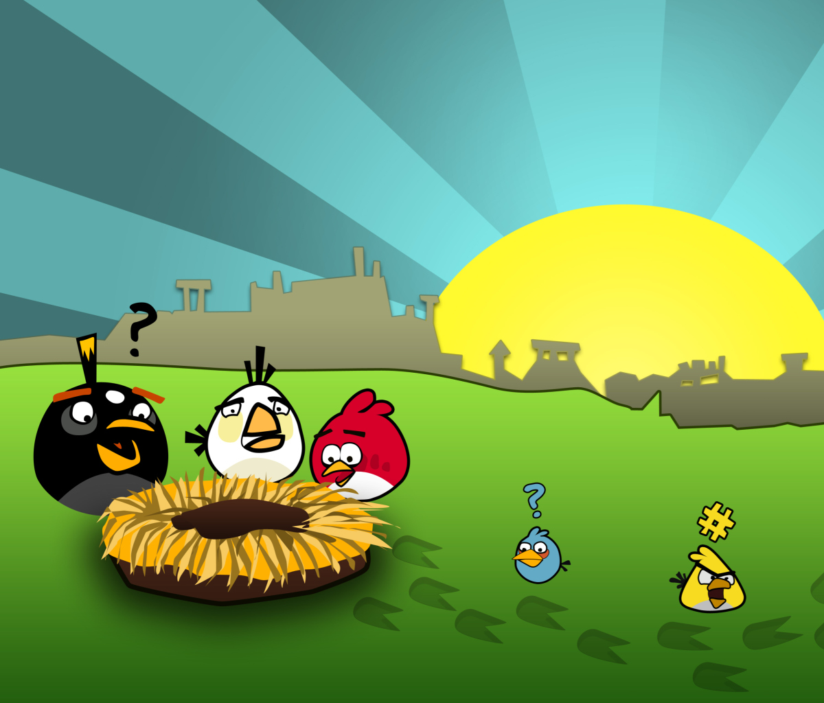 Screenshot №1 pro téma Angry Birds Game 1200x1024