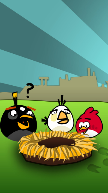Angry Birds Game wallpaper 360x640