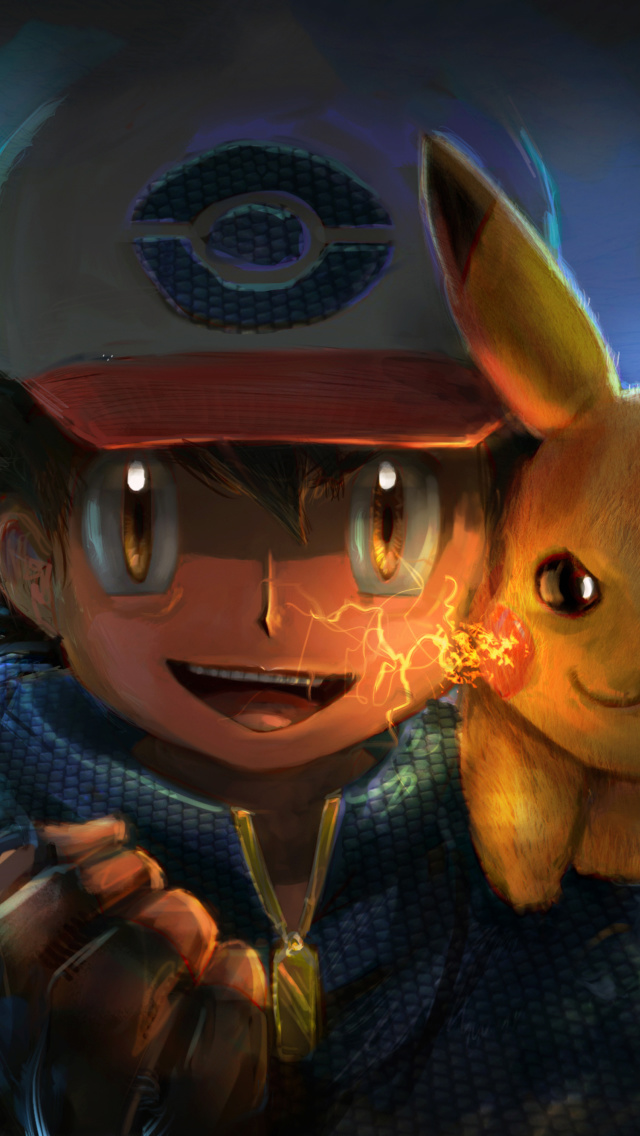 Fondo de pantalla Pikachu 640x1136