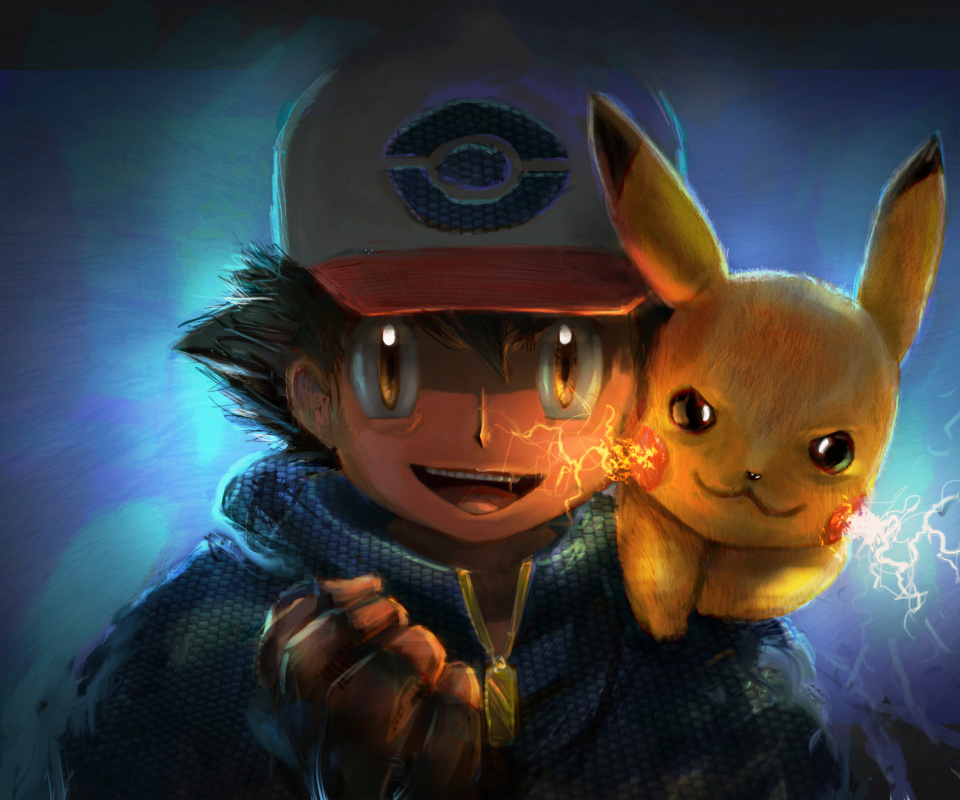 Pikachu wallpaper 960x800