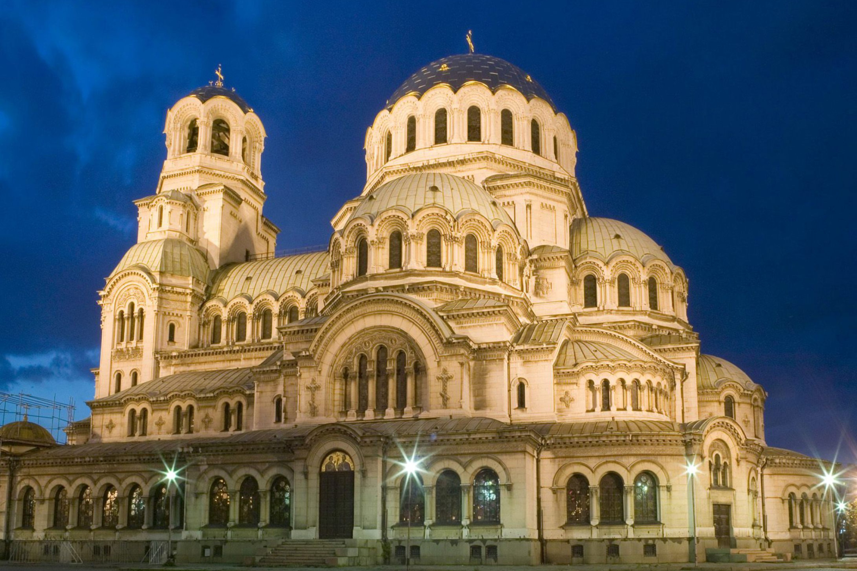 Обои Alexander Nevsky Cathedral, Sofia, Bulgaria 2880x1920