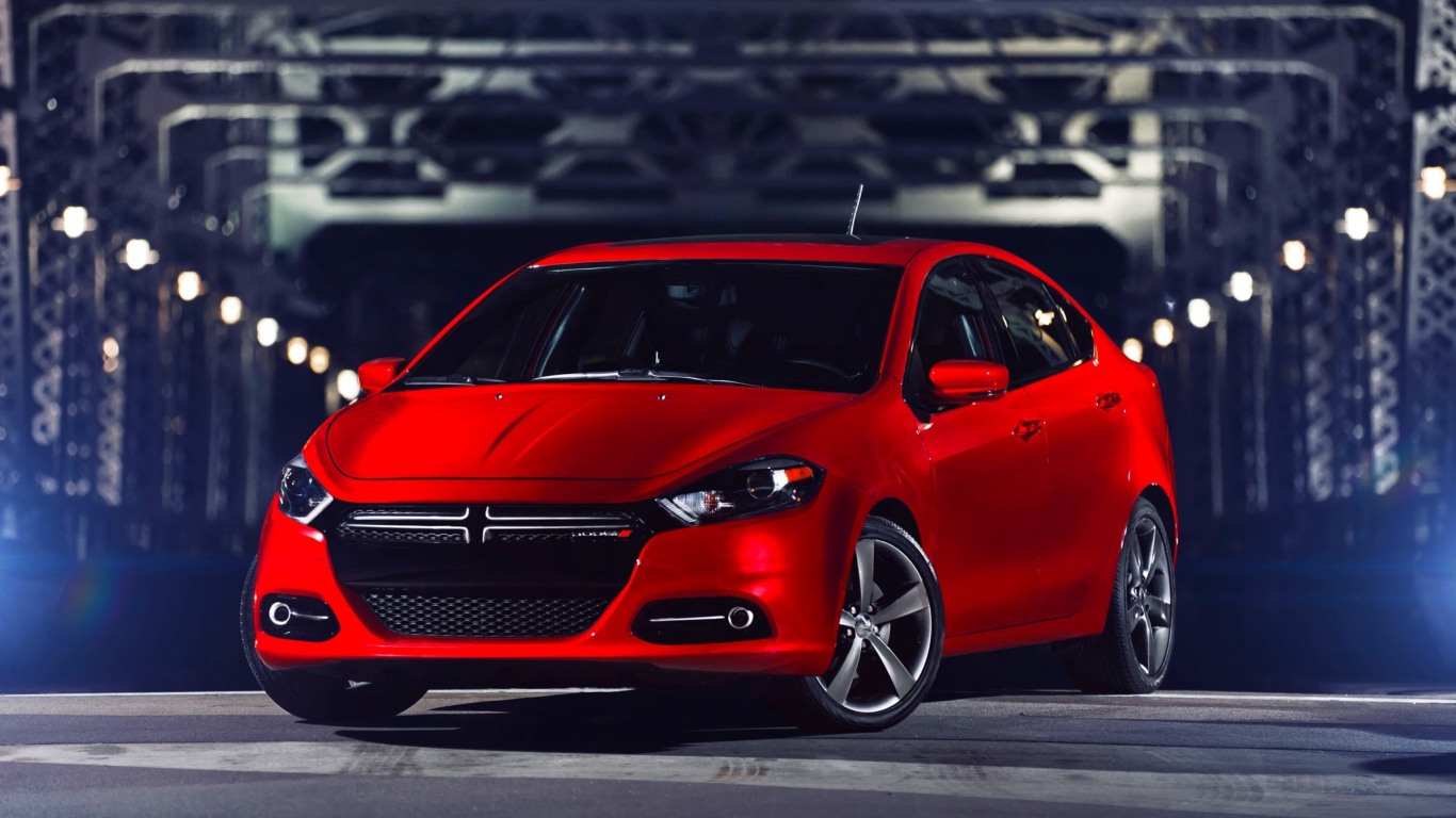 Fondo de pantalla 2016 Dodge Dart GT 1366x768