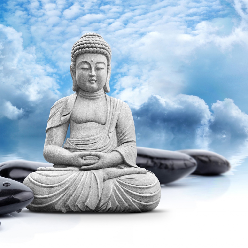 Das Buddha Statue Wallpaper 1024x1024