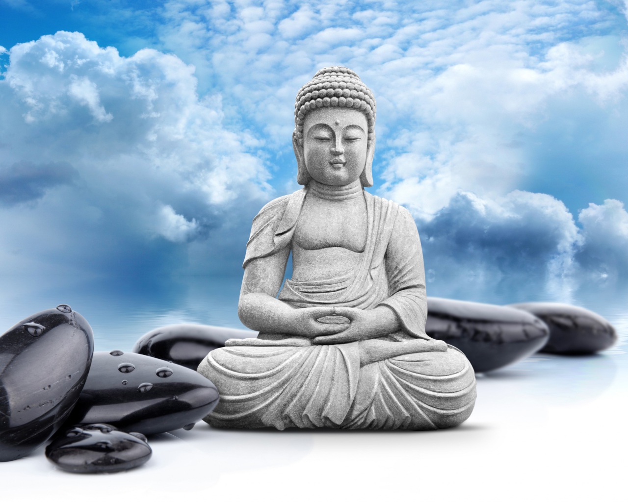 Fondo de pantalla Buddha Statue 1280x1024