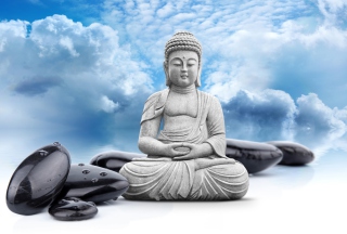 Buddha Statue Background for Android, iPhone and iPad