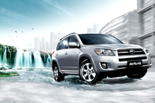 Toyota Rav 4 Background for Android, iPhone and iPad