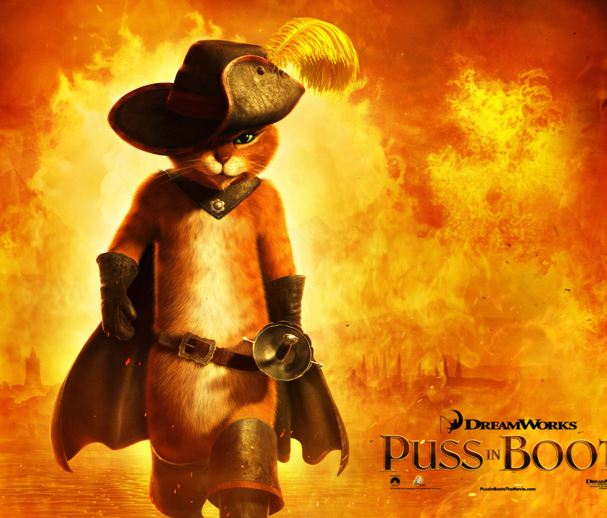 Puss In Boots wallpaper 1200x1024