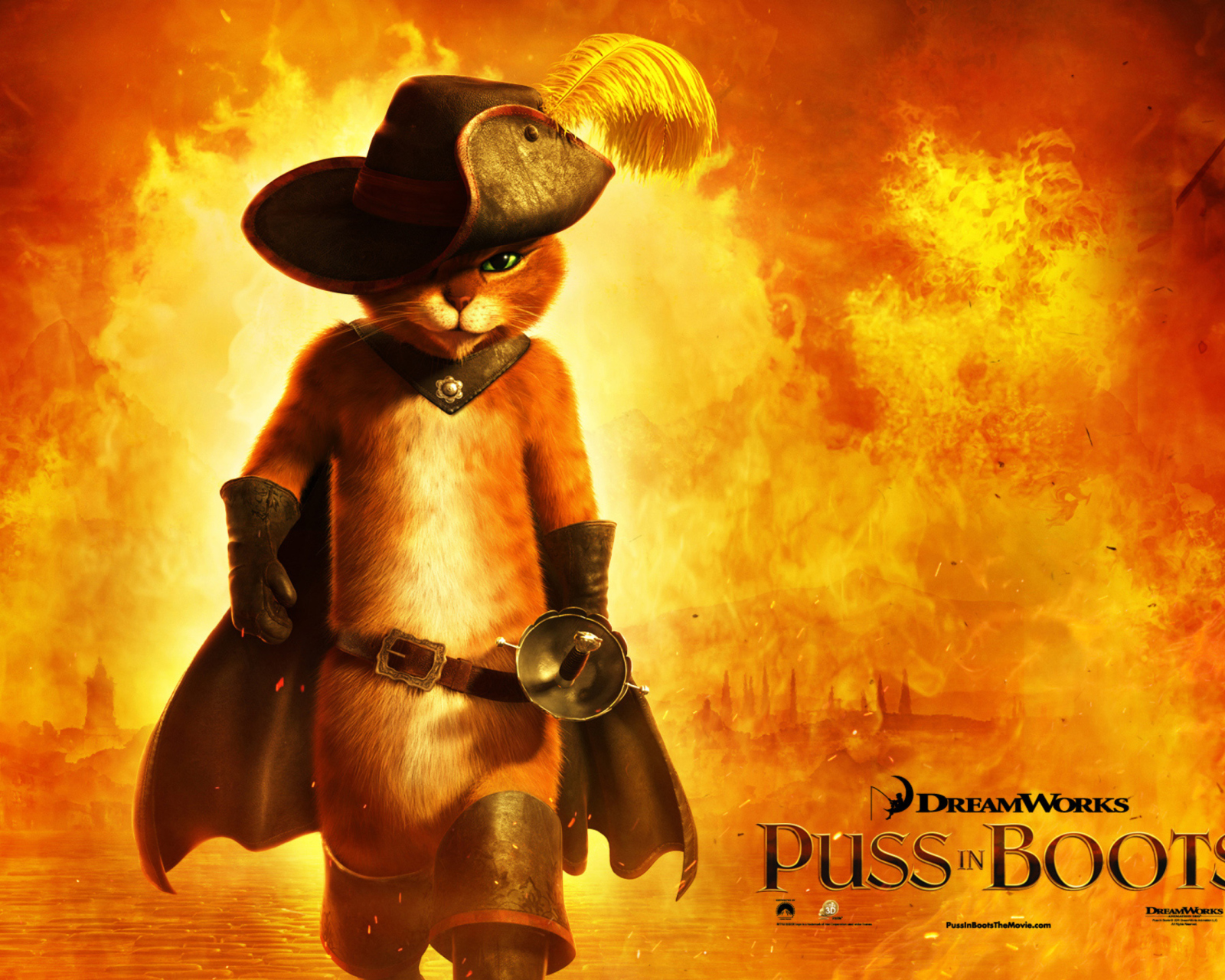 Обои Puss In Boots 1600x1280