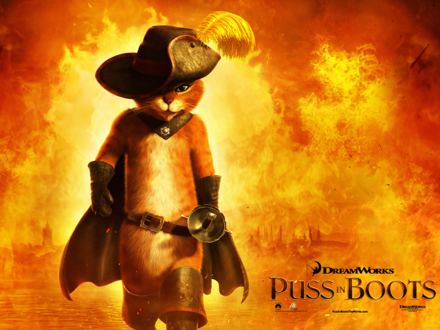 Puss In Boots wallpaper 640x480