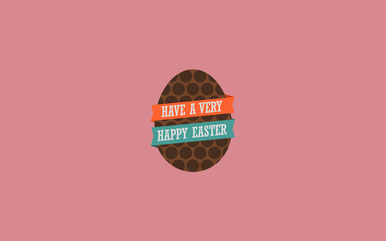 Das Very Happy Easter Egg Wallpaper 1280x800