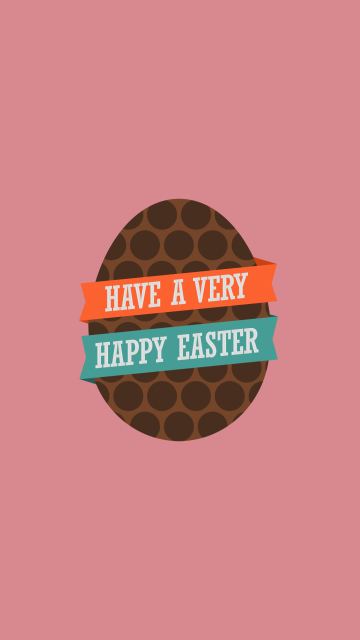 Обои Very Happy Easter Egg 360x640