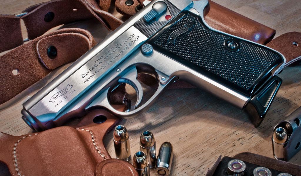 Screenshot №1 pro téma Walther Pistol 9mm 1024x600
