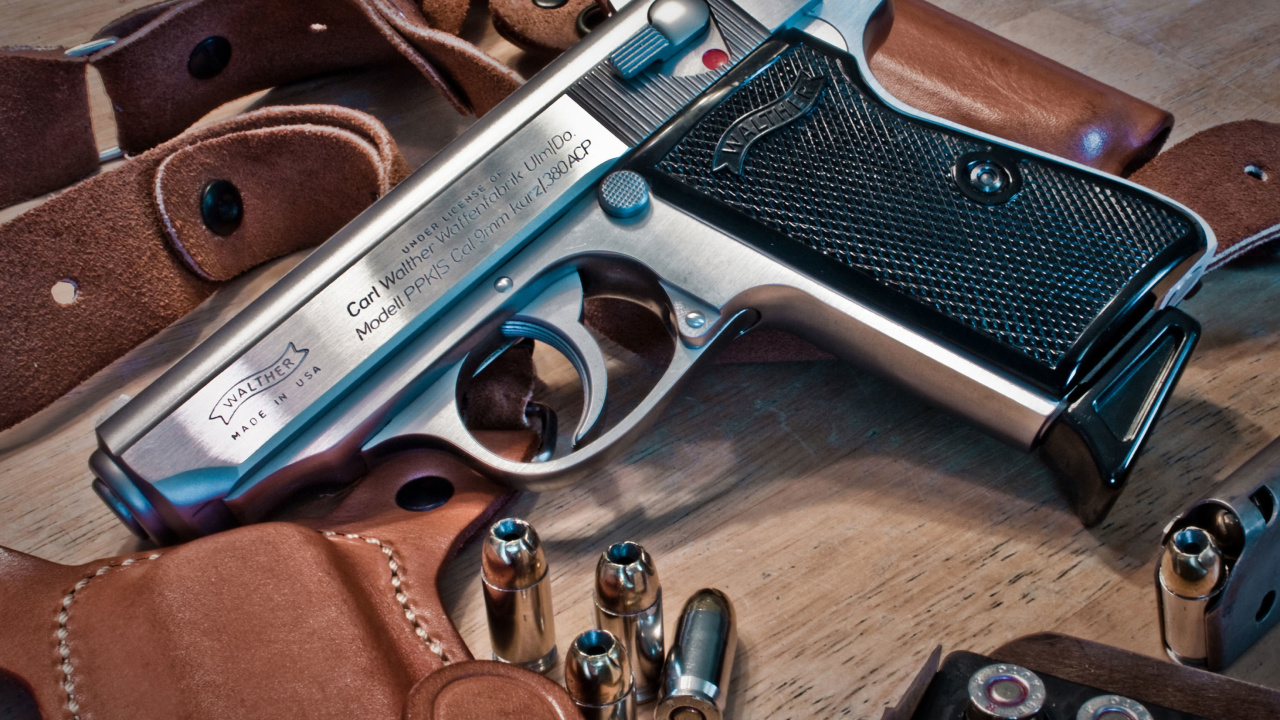 Screenshot №1 pro téma Walther Pistol 9mm 1280x720