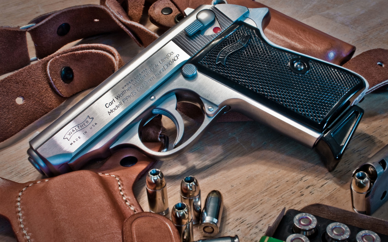 Screenshot №1 pro téma Walther Pistol 9mm 1280x800