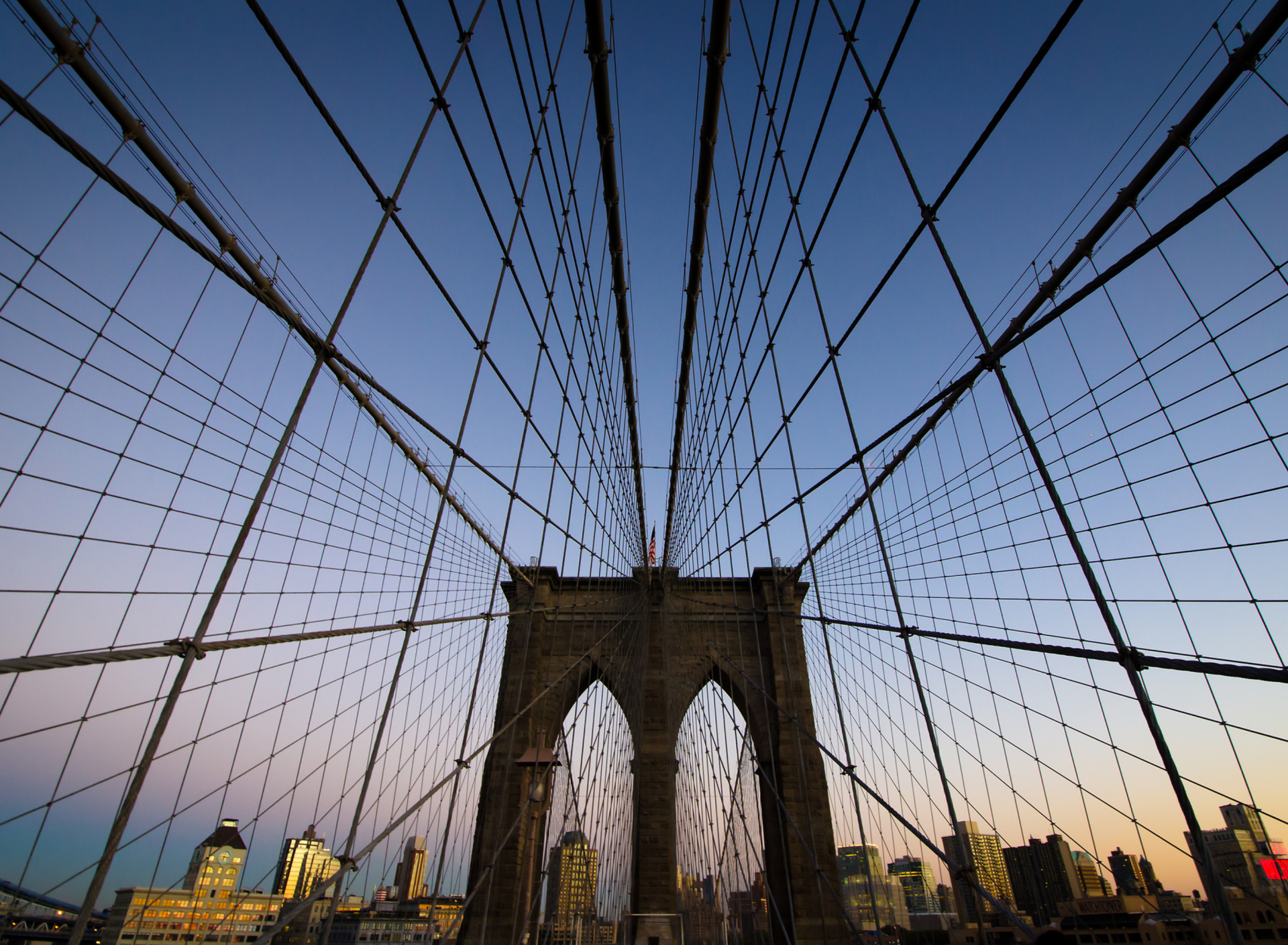 Das New York, Brooklyn Bridge Wallpaper 1920x1408