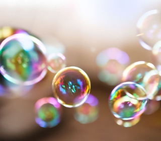 Kostenloses Colorful Bubbles Wallpaper für iPad 2