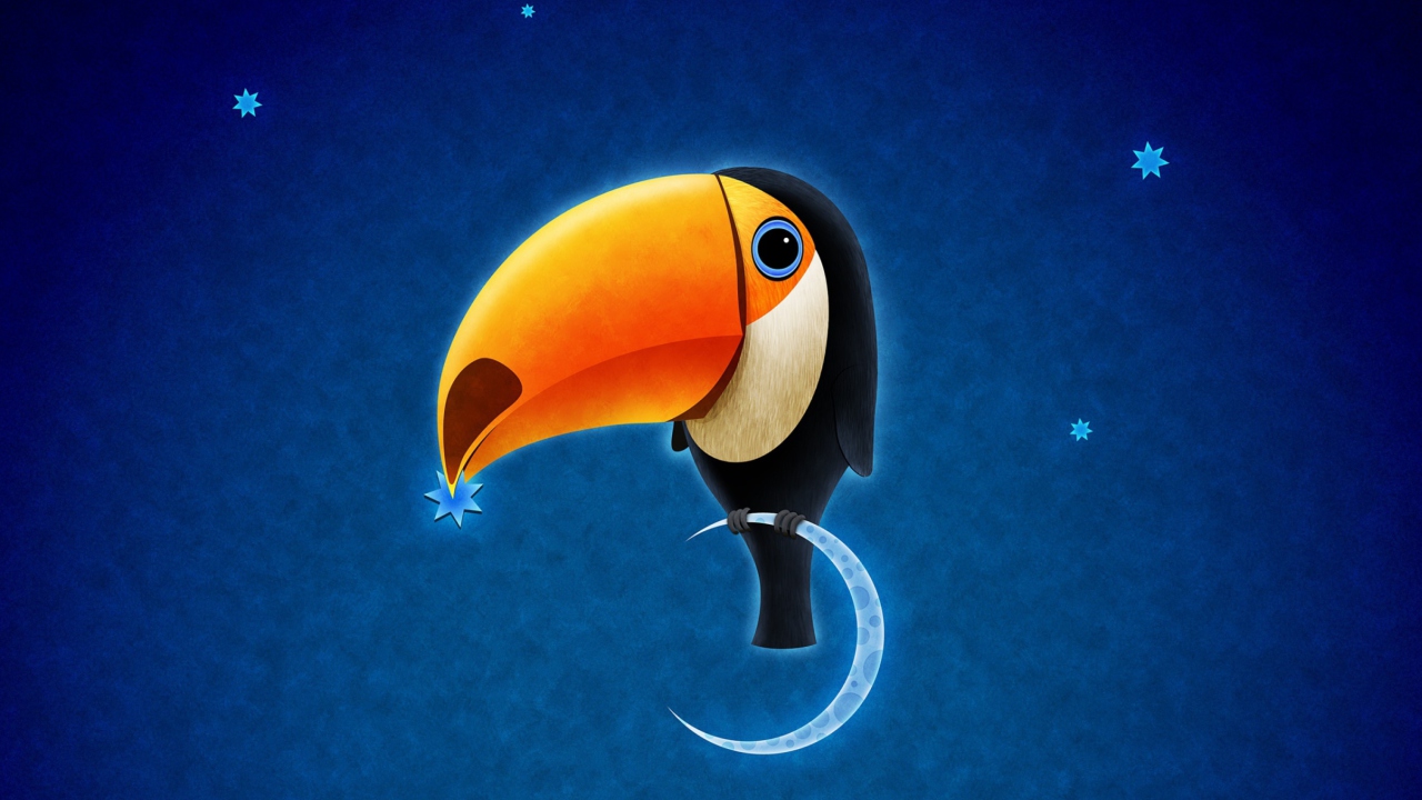 Обои Toucan Bird 1280x720