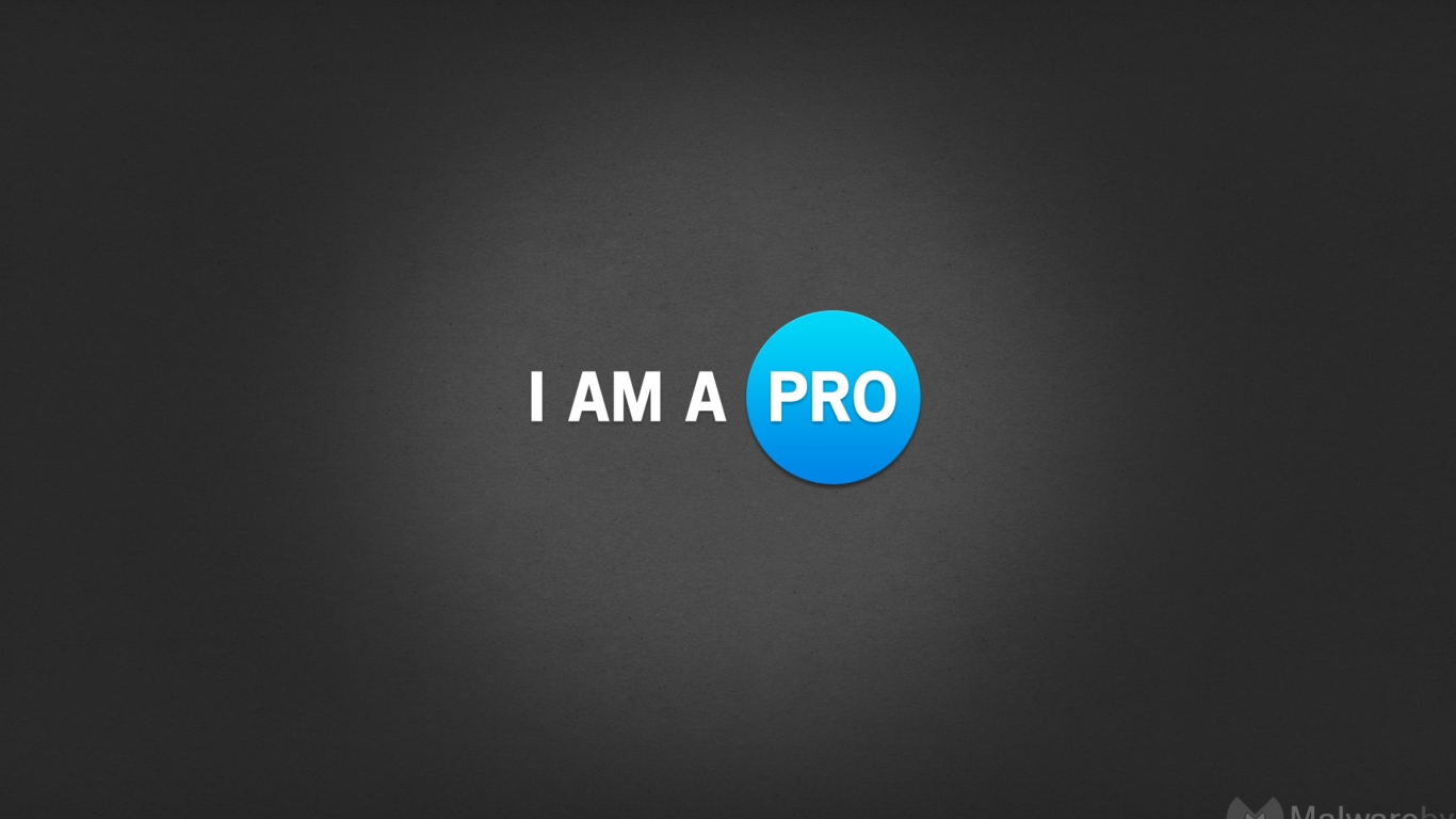 I Am Pro wallpaper 1366x768