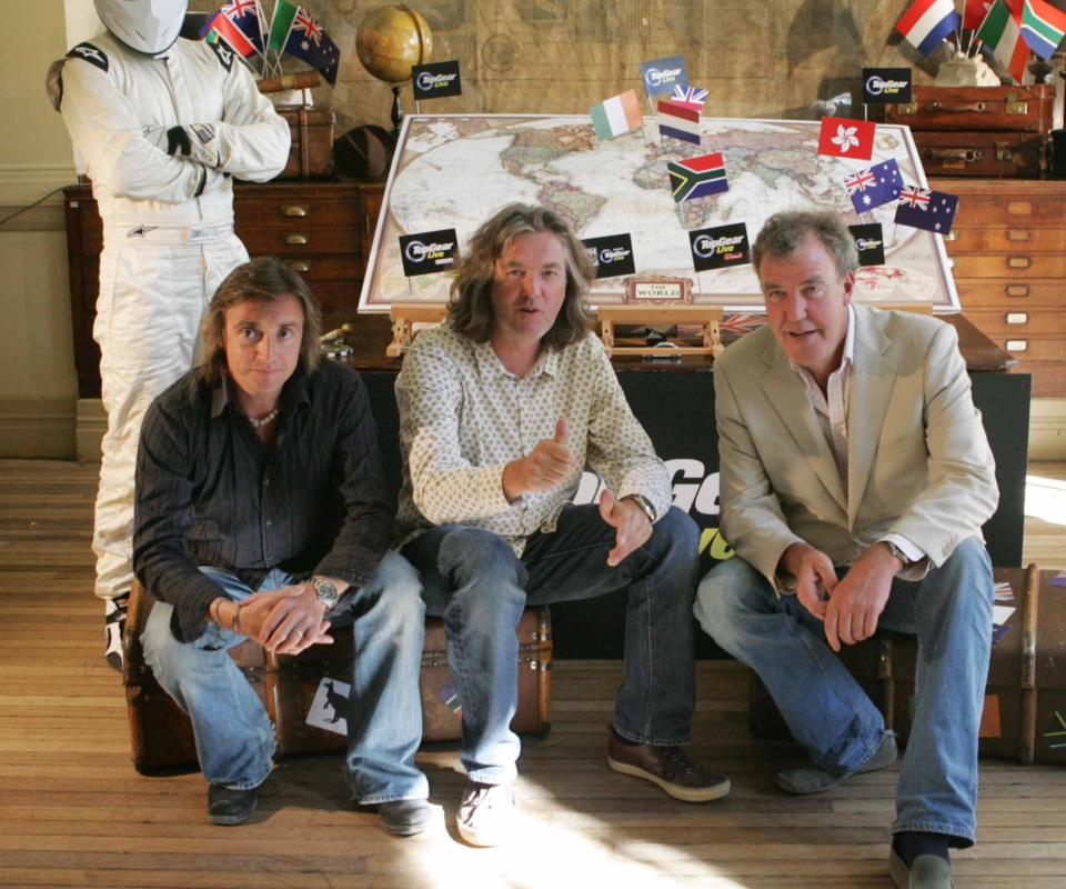 Das Top Gear Team Wallpaper 960x800