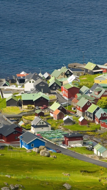 Screenshot №1 pro téma Funningsfjordur Faroe Islands 360x640