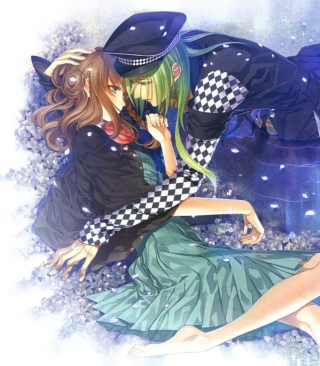 Anime Love - Obrázkek zdarma pro iPhone 5