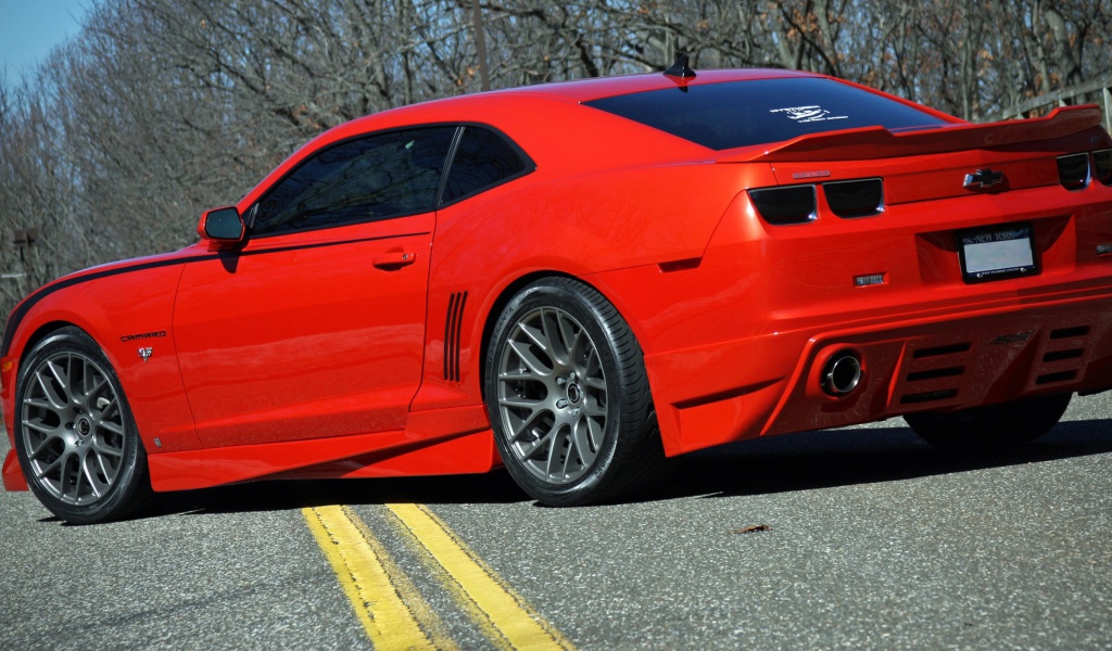 Chevrolet Camaro Chevy Red screenshot #1 1024x600