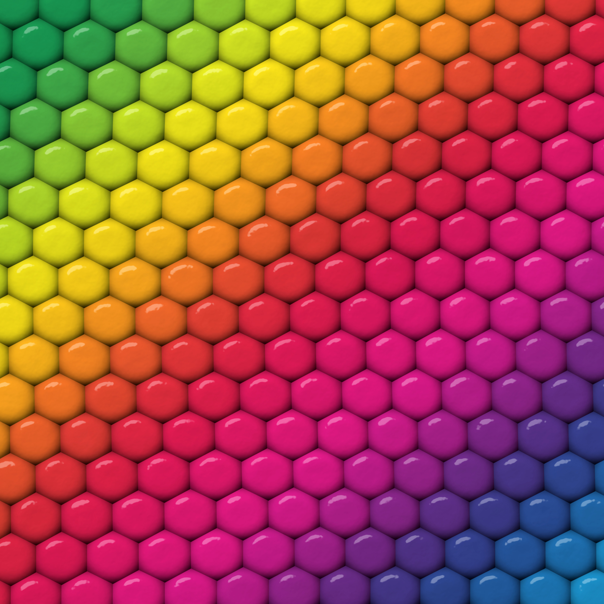 Rainbow wallpaper 2048x2048