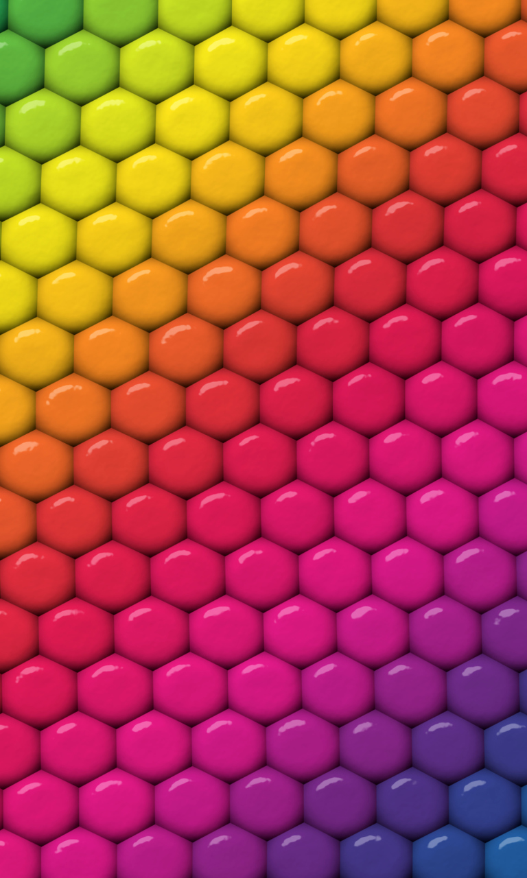 Das Rainbow Wallpaper 768x1280