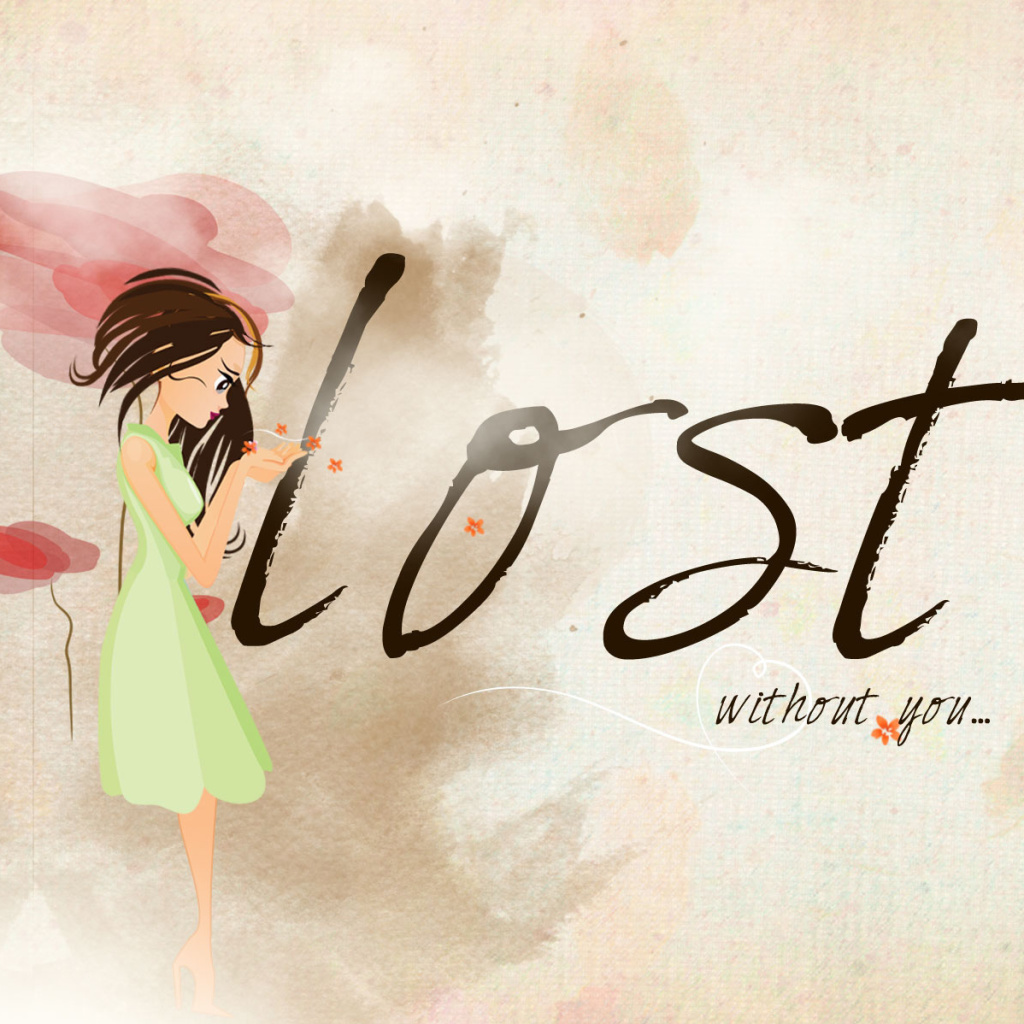 Das Lost Without You Wallpaper 1024x1024