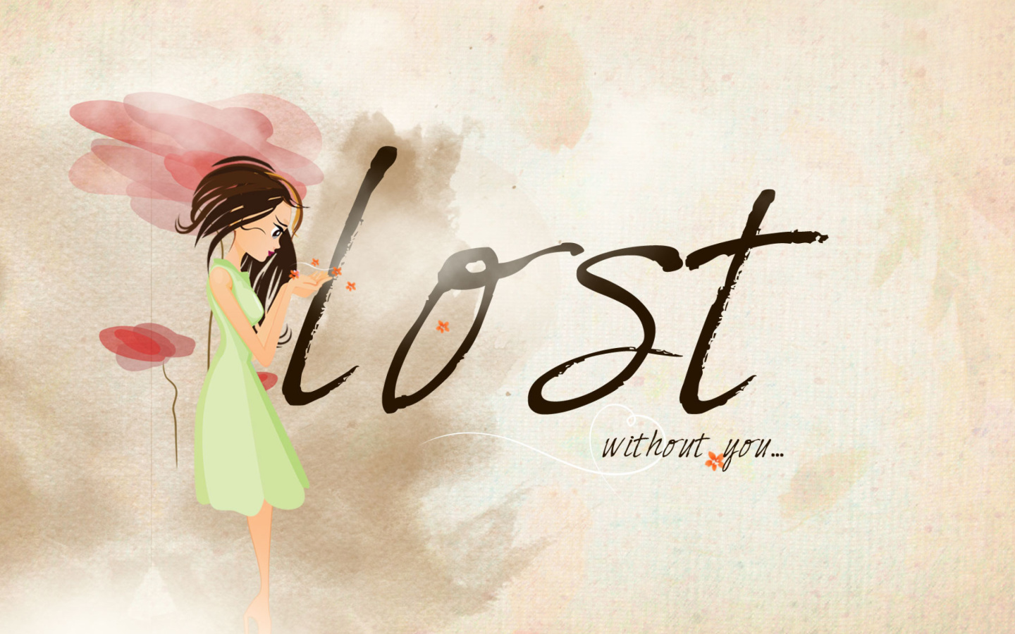 Lost Without You wallpaper 1440x900