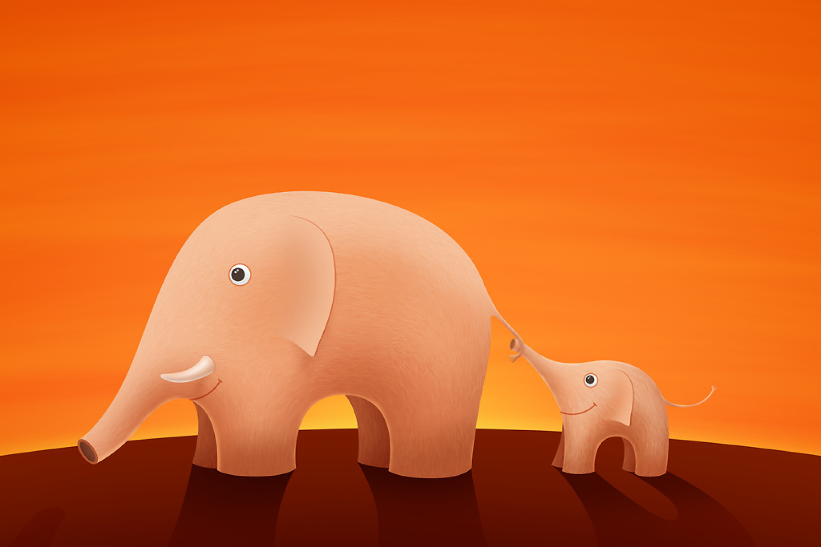 Screenshot №1 pro téma Elephants 2880x1920