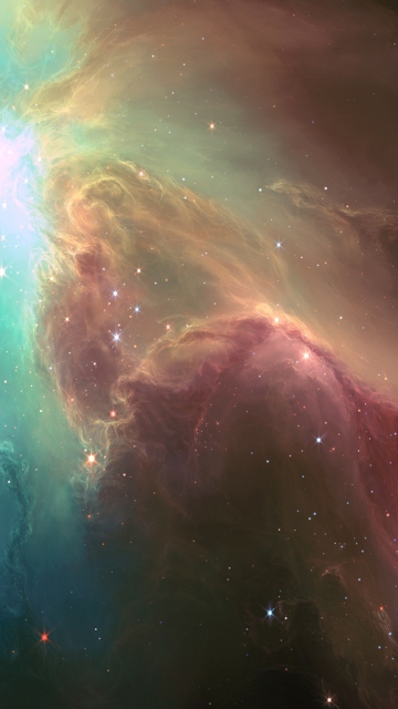 Fondo de pantalla Nebula Sky 360x640